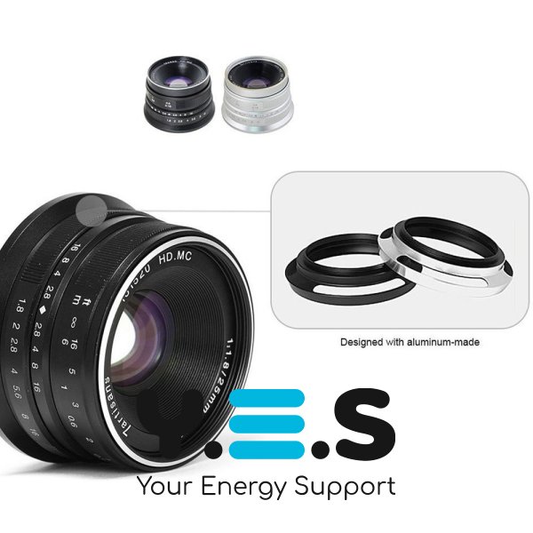 Об'єктив Lens 7Artisans 25mm f1.8 M43 (Panasonic Olympus)