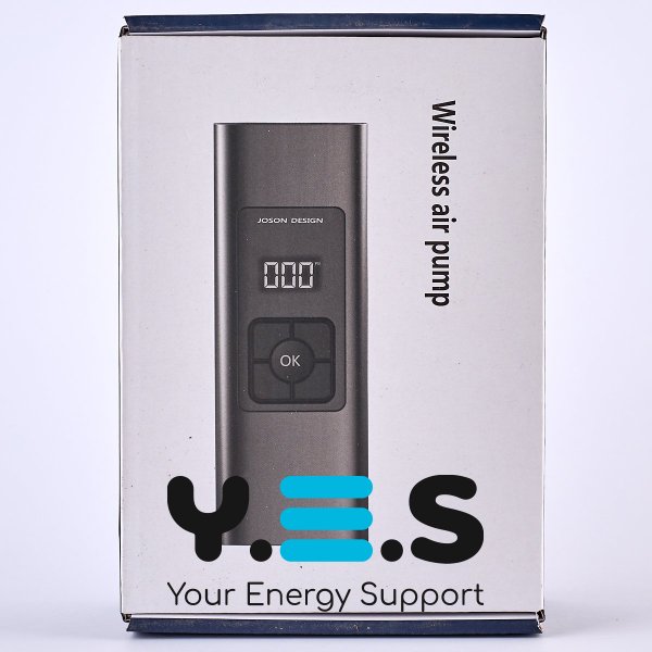 Портативний компресор для автомобіля DC CZ012 (6000 mAh) чорний