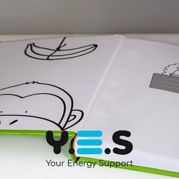 Альбом HENZO 290*330 JUNGLE 100 white pages 10.130.10 (мавпа)