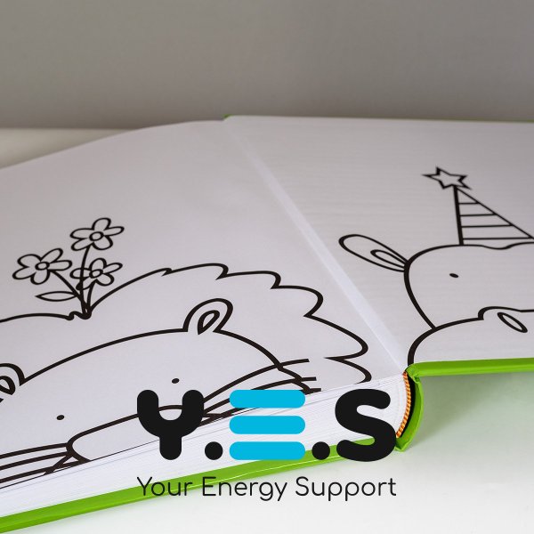 Альбом HENZO 290*330 JUNGLE 100 white pages 10.130.10 (мавпа)