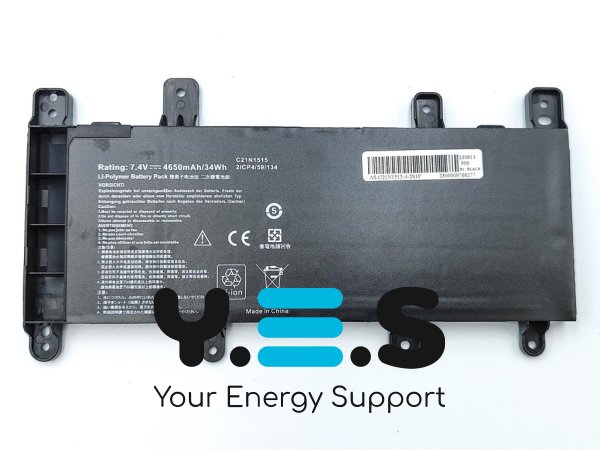4650mAh 7.4V батарея для ASUS C21N1515 F756UW F756UX K756UW P2720UQ P2730UQ P2740UQ P756UJ R753UA R753UB R753UX X756U