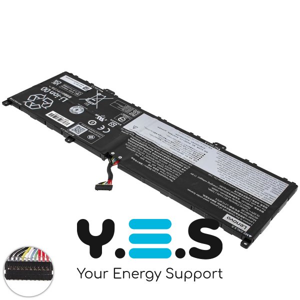 Original 4511mAh 70Wh батарея L21C4PC4 15.52V для LENOVO YogaPro14s 2022 Series 4ICP6/39/130