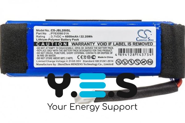 6000mAh Cameron Sino батарея P763098 01A () для JBL Link 20
