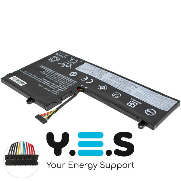 4630mAh 11.34V акумулятор для Lenovo Legion Y530 Y530-15ICH Y7000 Y7000P 2018/2019 L17C3PG2 L17L3PG1 L17M3PG1 L17M3PG3 (Довгий кабельl)