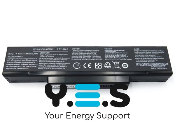 4400mAh 11.1V батарея для  Clevo M740BAT-6 M660NBAT-6 M660BAT-6 6-87-M660S-4P4 SQU-524 SQU-528 SQU-529 SQU-718 BTY-M66 BTY-M67 BTY-M68