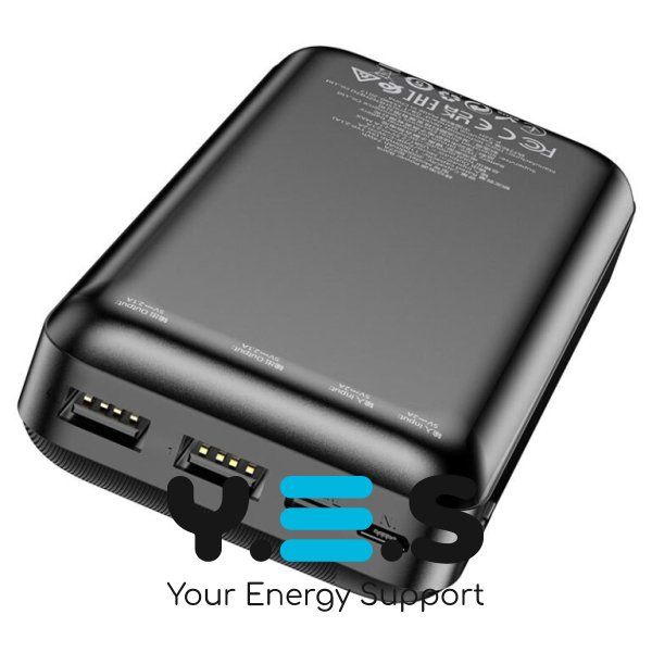 Пауербанк Borofone BJ27A Pindar 20000 mAh Black (BJ27AB)