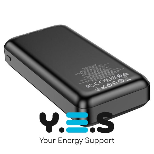 Пауербанк Borofone BJ27A Pindar 20000 mAh Black (BJ27AB)