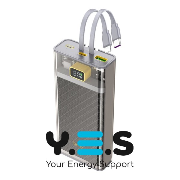 УМБ (павербанк) Power bank Hoco J104A 20000mAh 22.5W сірий