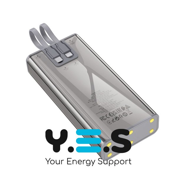 УМБ (павербанк) Power bank Hoco J104A 20000mAh 22.5W сірий