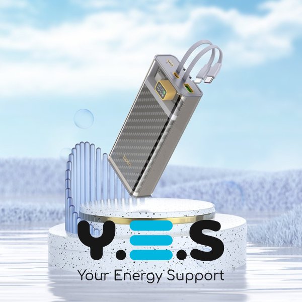 УМБ (павербанк) Power bank Hoco J104A 20000mAh 22.5W сірий