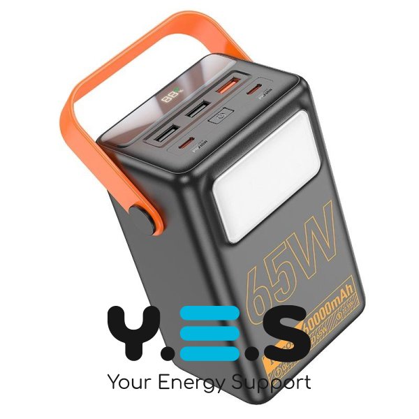 Повер банк HOCO Powerful PD65W power bank J110A 60000mAh