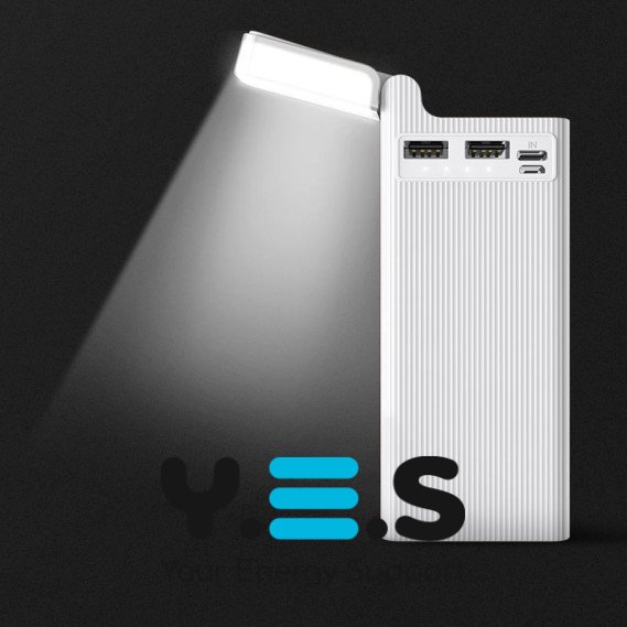 Портативний зарядний пристрій Power Bank Hoco J62A Jove 10000 mAh (Білий)