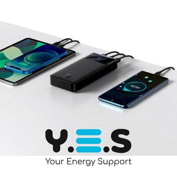 Оригінальний павербанк Baseus Power Bank Bipow Digital Display 15W 20000mAh Black (PPBD20, PPDML-J01)