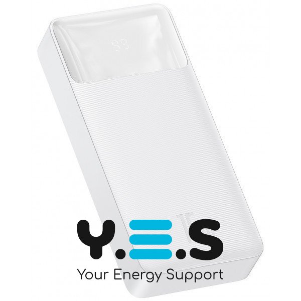 Портативна батарея Baseus Bipow Digital Display Power bank 20000mAh 15W PPDML-J02 White