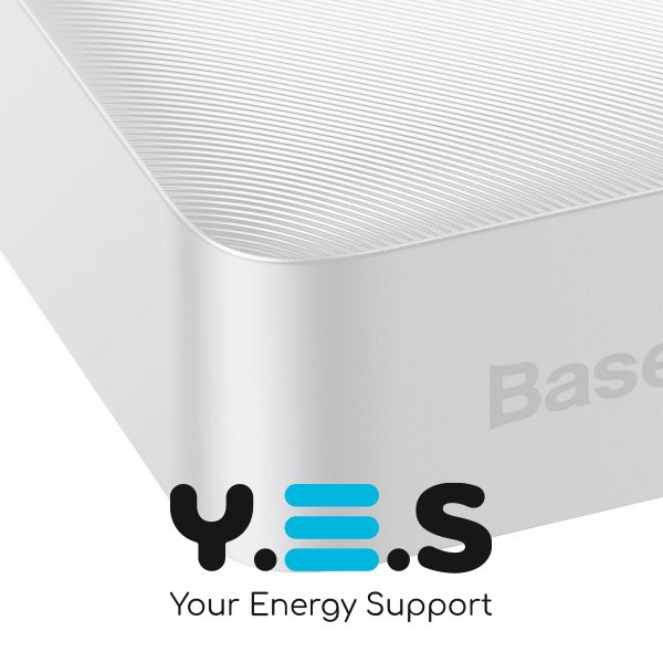 Портативна батарея Baseus Bipow Digital Display Power bank 20000mAh 15W PPDML-J02 White