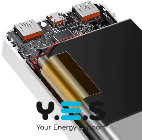 УМБ (Повербанк) Baseus Bipow Digital Display 20W 9V/12V|PD3.0+QC3.0|2USB/1Type-C|