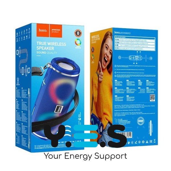 Портативна Bluetooth колонка HOCO HC12 Sports BT speaker Бездротова колонка Blue