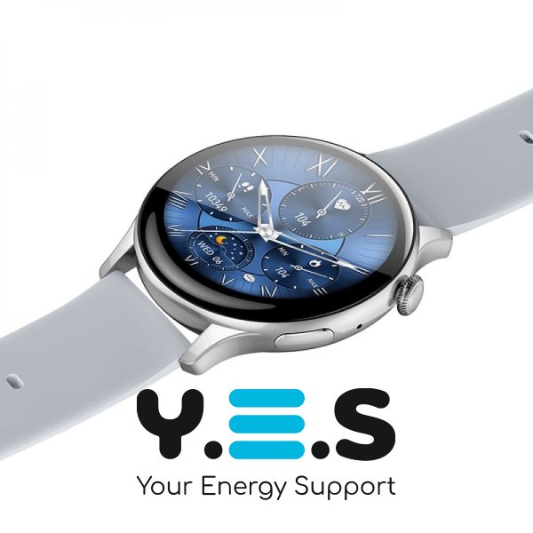 Смарт-годинник Hoco Y10 Pro AMOLED Smart watch | Track, HeartRate, IP68 | Silver