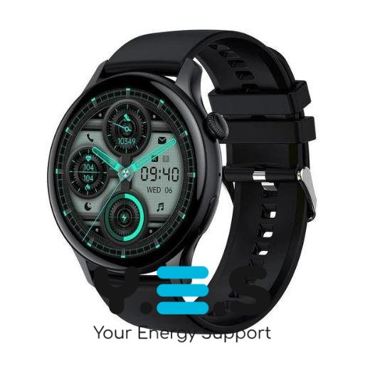 Смарт-годинник AMOLED Smart Watch Track HeartRate Black IP68 Hoco Y10 Pro