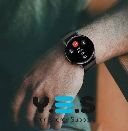 Смарт-годинник AMOLED Smart Watch Track HeartRate Black IP68 Hoco Y10 Pro