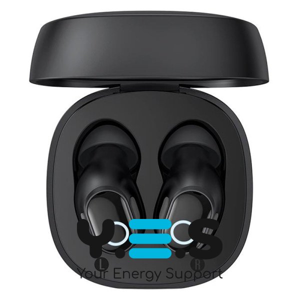 Бездротові навушники Bluetooth гарнітура з мікрофоном Baseus Bowie WM02 |BT5.3, 40/300mAh, 5h, Hi-Fi| Black