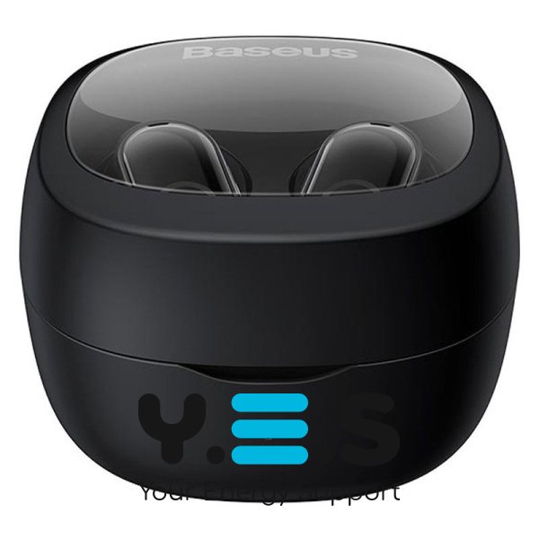 Бездротові навушники Bluetooth гарнітура з мікрофоном Baseus Bowie WM02 |BT5.3, 40/300mAh, 5h, Hi-Fi| Black