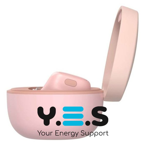 Бездротові навушники BASEUS WM01 бездротові вакуумні блютуз навушники рожеві