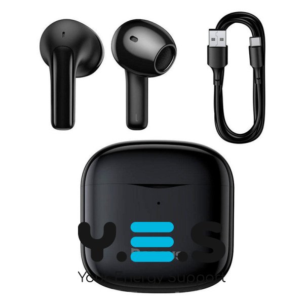 Бездротові Bluetooth навушники BASEUS True Wireless Earphones Bowie E3 IP64 | Black (NGTW080001)