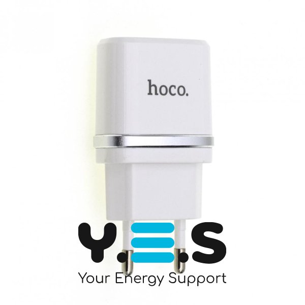 Мережевий зарядний пристрій Hoco C11 White