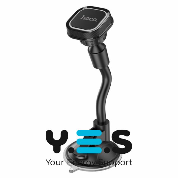 Тримач для мобільного HOCO CA55 Astute series windshield car holder Black/Gray