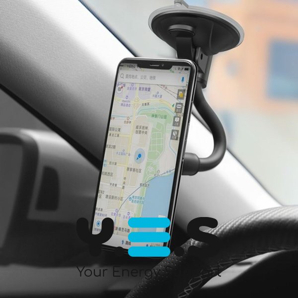 Тримач для мобільного HOCO CA55 Astute series windshield car holder Black/Gray