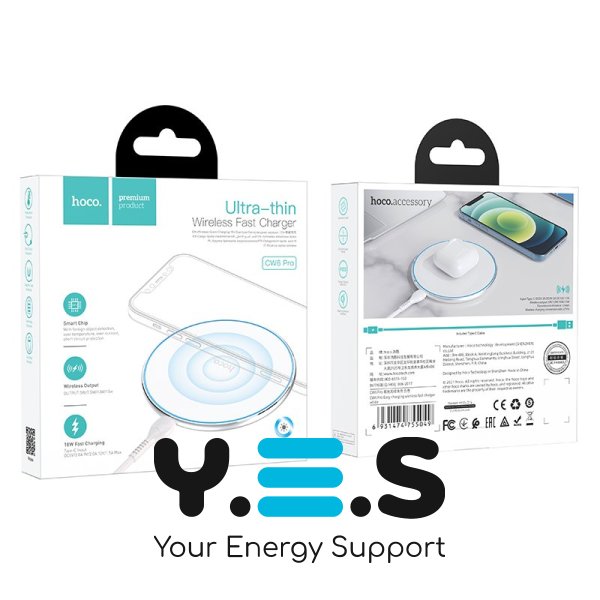 Бездротова зарядка CW6 Pro Easy 15W charging wireless fast charger