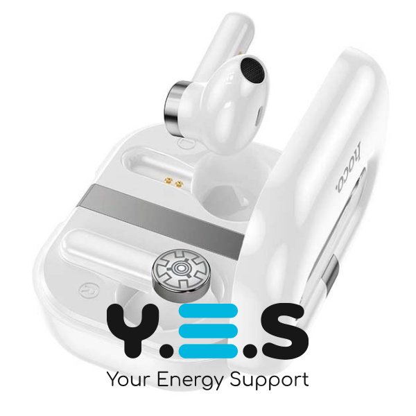 Бездротові блютуз навушники HOCO EW31 TWS Вакуумні гарнітура Bluetooth V5.3 Білий