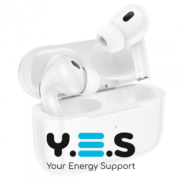 Бездротові навушники Bluetooth в кейсі Hoco EW50 / Білі