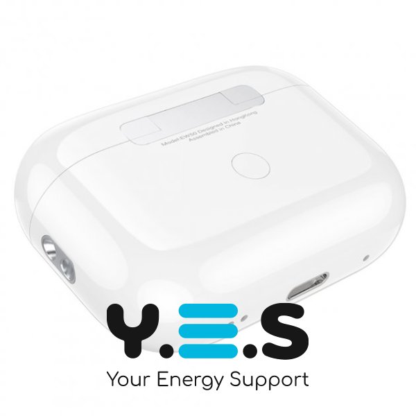 Бездротові навушники Bluetooth в кейсі Hoco EW50 / Білі