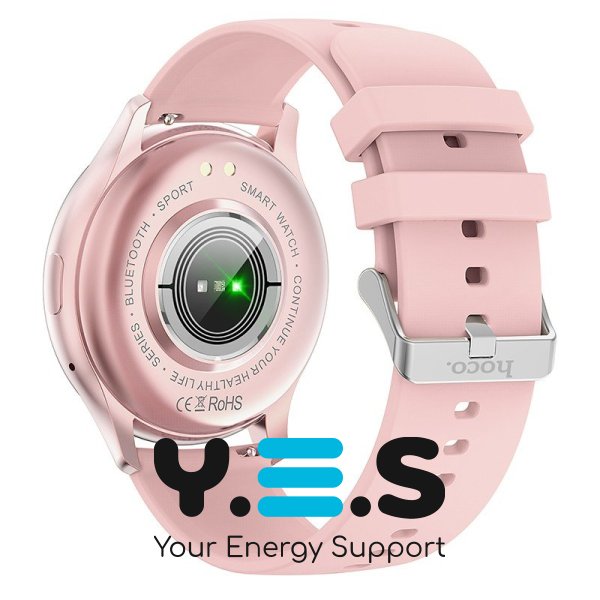 Смарт-годинник Hoco Y15 Amoled Pink