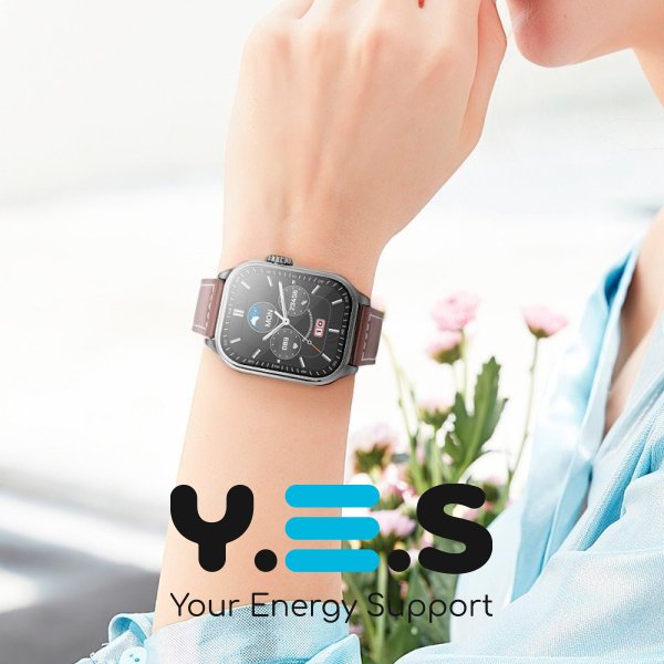 Смарт-годинник Hoco Y17 | BT Call, Track, HeartRate, IP67 | Black