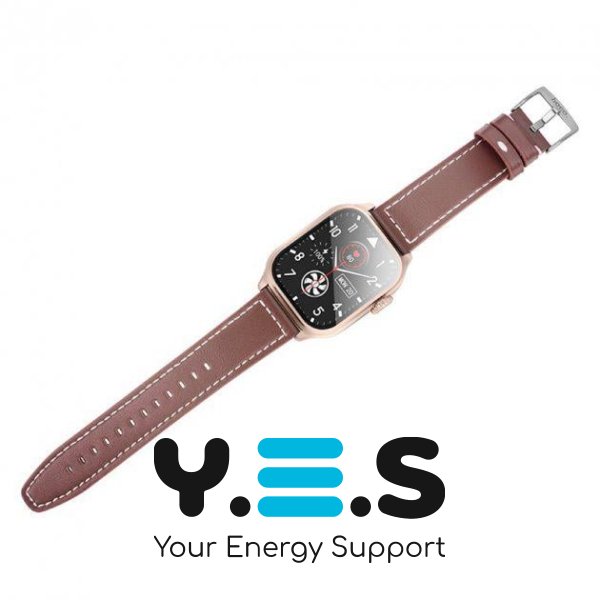 Смарт годинник Hoco Y17 | BT Call, Track, HeartRate, IP67 | Золотий