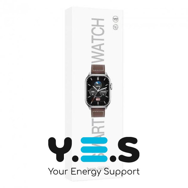 Смарт годинник Hoco Y17 | BT Call, Track, HeartRate, IP67 | Срібний