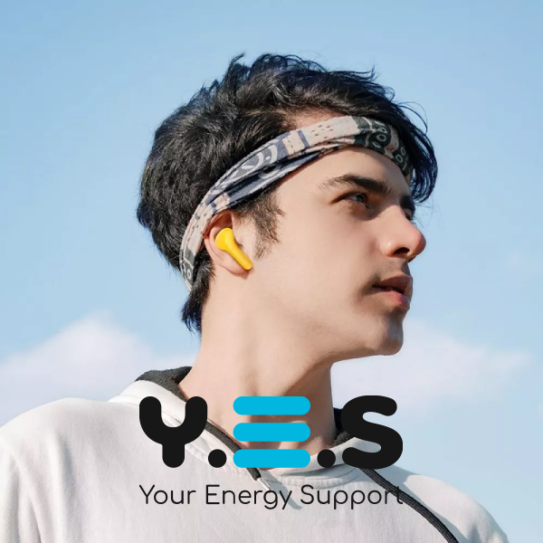 Бездротові навушники з активним шумозаглушенням Hoco EW39 Bright TWS жовті