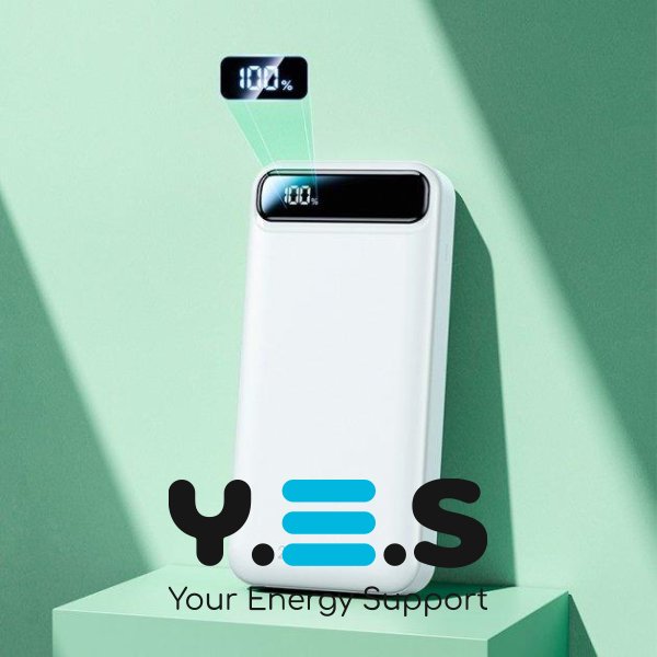 Зовнішній білий акумулятор 20000mAh повербанк Power Bank Remax RPP-521 | 2USB/Type-C/micro-USB, PD/QC, 5A/22.5W|