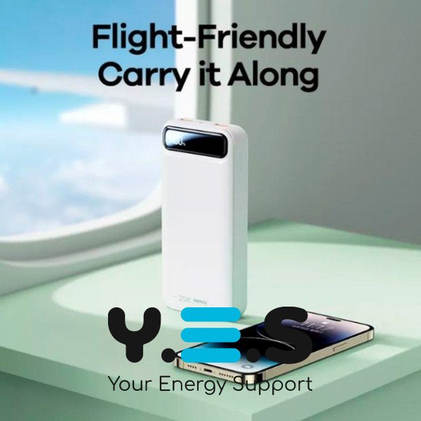 Зовнішній білий акумулятор 20000mAh повербанк Power Bank Remax RPP-521 | 2USB/Type-C/micro-USB, PD/QC, 5A/22.5W|