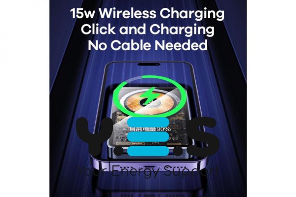 Бездротовий чорний повербанк Remax RPP-558 10000mAh Магнітний (PD&QC3.0) Magsafe з підставкою (Black Walking Series)