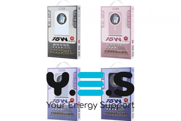 Магнітний бездротовий повербанк Remax RPP-65 10000mAh  PD20W Magsafe ( Usion Series) синій