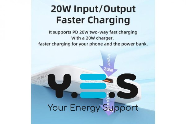 Магнітний бездротовий повербанк Remax RPP-65 10000mAh  PD20W Magsafe ( Usion Series) синій