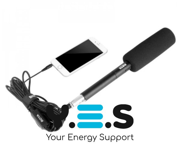 Мікрофонний кабель з вбудованим попереднім підсилювачем XLR для телефону Boya BY-BCA6