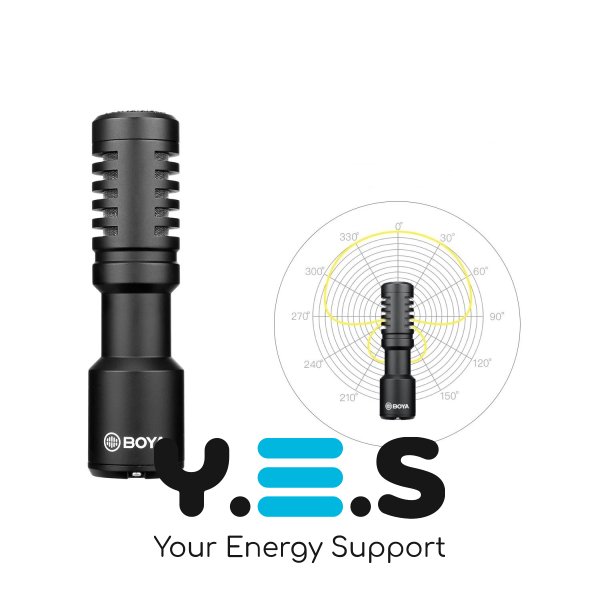 Комплект блогера Boya BY-VG330 Kit: Мікрофон BY-MM1 + штатив + тримач смартфона + зажим