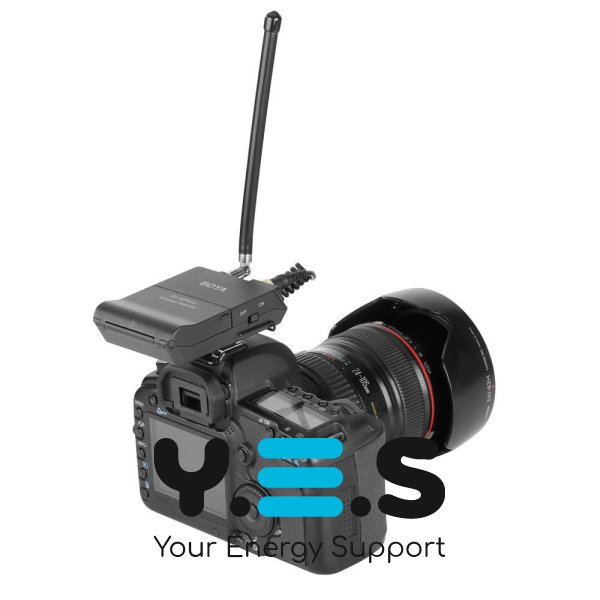 Петличний бездротовий мікрофон Boya BY-WFM12 Для інтерв'ю, відео та бізнес-презентацій