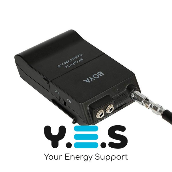 Петличний бездротовий мікрофон Boya BY-WFM12 Для інтерв'ю, відео та бізнес-презентацій