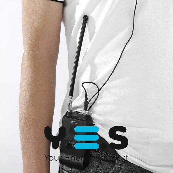 Петличний бездротовий мікрофон Boya BY-WFM12 Для інтерв'ю, відео та бізнес-презентацій